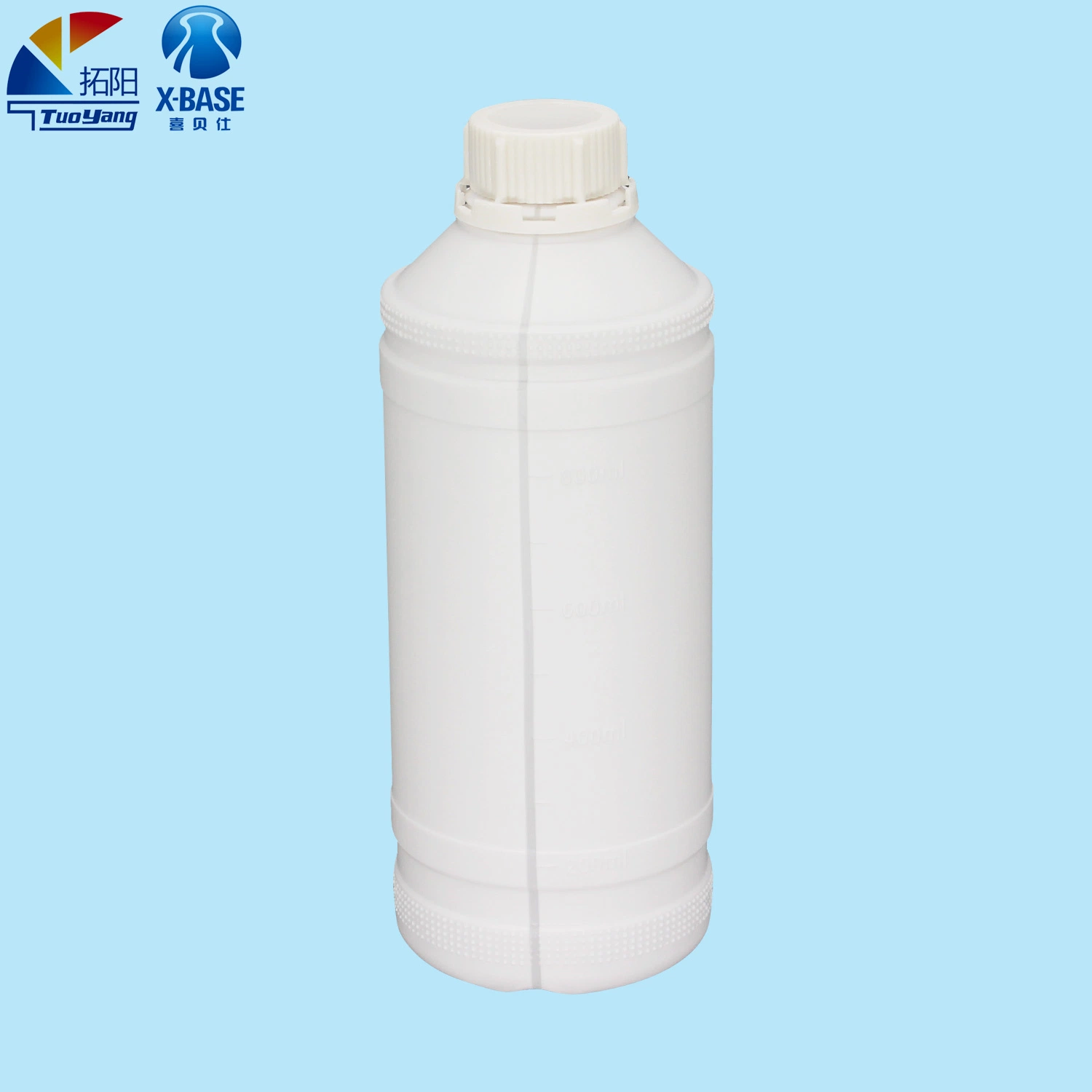 Multi-Purpose PE Plastic Bottle Manufacturer Wholesale/Supplier White Agricultural Round Bottle Plastic Bottle Daily Chemical Packaging Bottle 1000ml