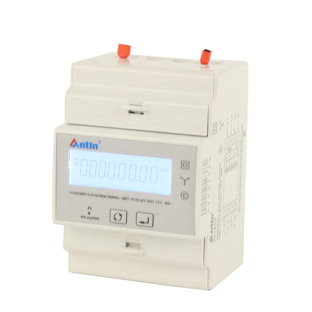 At180g DIN Rail Mounted Electrical Meter, AC Electrical Meter, DC Electrical Meter