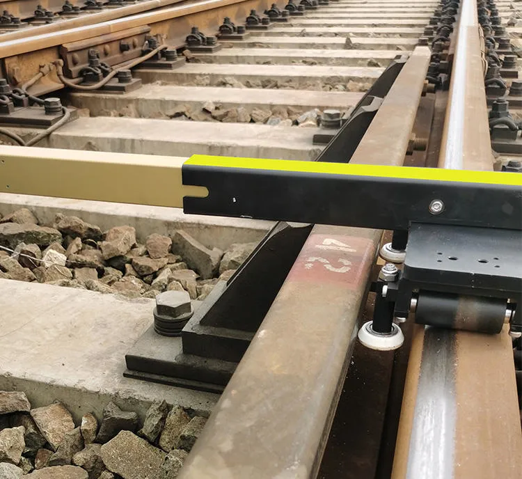 Equipo de medida portátil de 1435 mm para el tren de trocha digital rodante Ancho de vía indicador de rodadura indicador de medida Equipo de riel de cadena