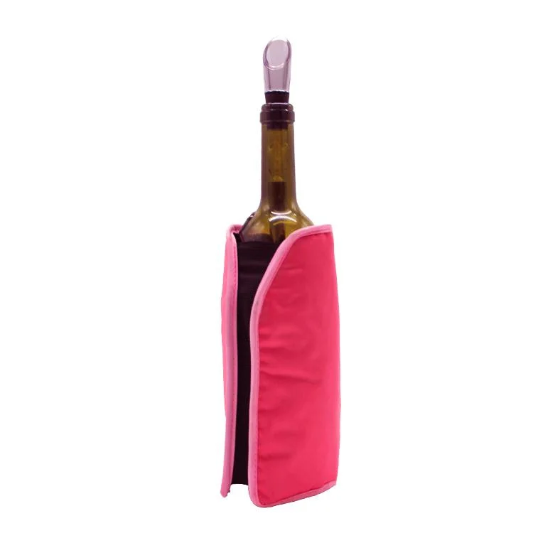 Reusable Wine Ice Pack Sleeve Bottle Chiller Wine Bottle Cooler