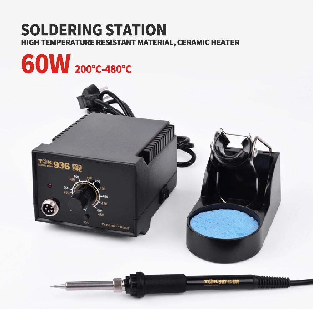 S936 Tgk Quick SMD Temperature Controlled Mobile Phone Soldering Station