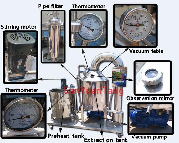 Honigverarbeitungsmaschine Honigmischmaschine und Filtermaschine Honigverarbeitung Ausrüstung