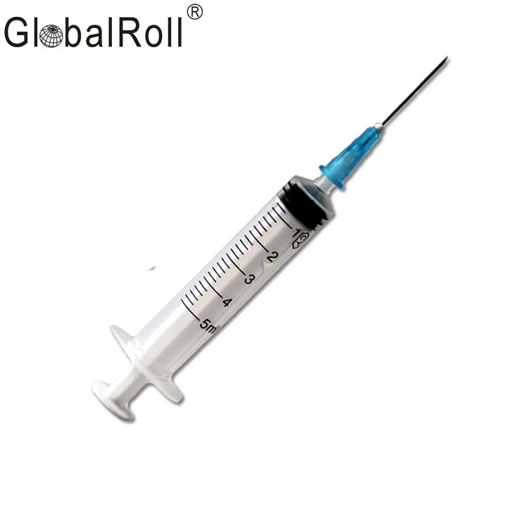 Wholesale/Supplier 2cc Disposable Medical Plastic Syringe with Needles