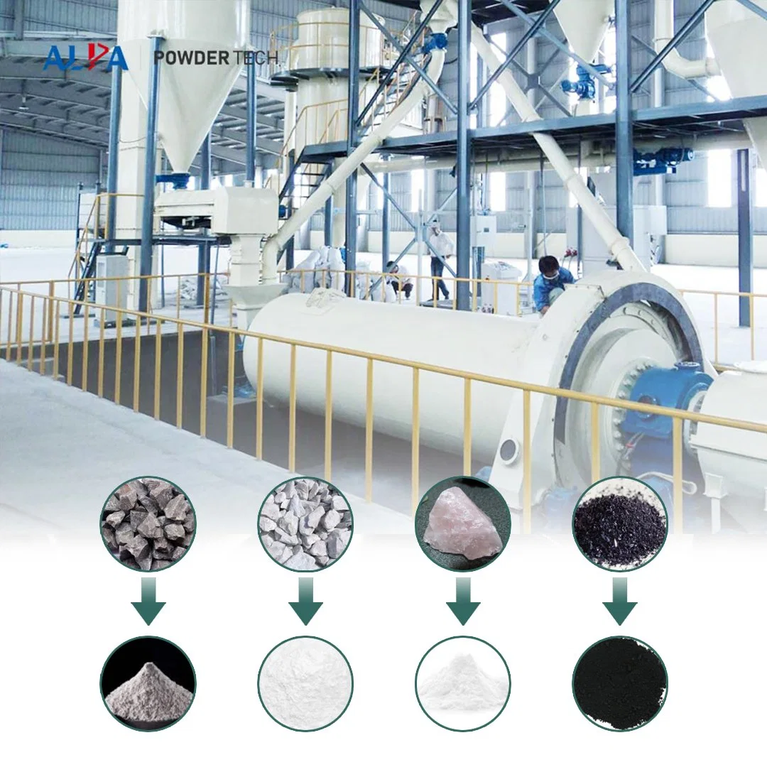 Superfine Powder Dry Grinding Machine Ball Mill and Air Classifier Production Line