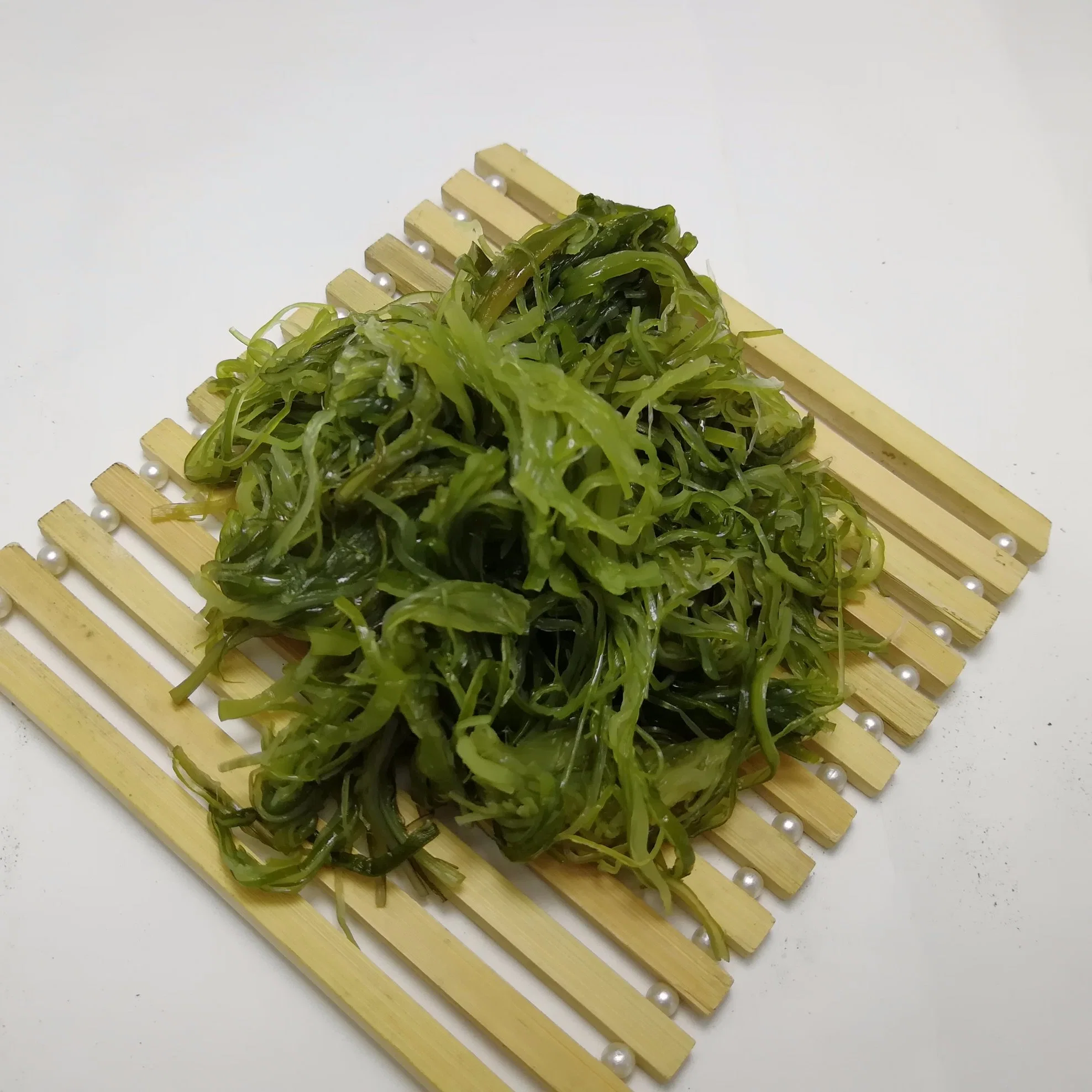 Novo Corte Alga Marinha Congelada Talo de Wakame Wakame Desfiado