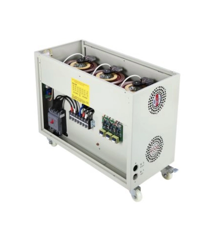 High Efficiency Digital Control Servo Voltage Elevator Stabilizer 35 Years