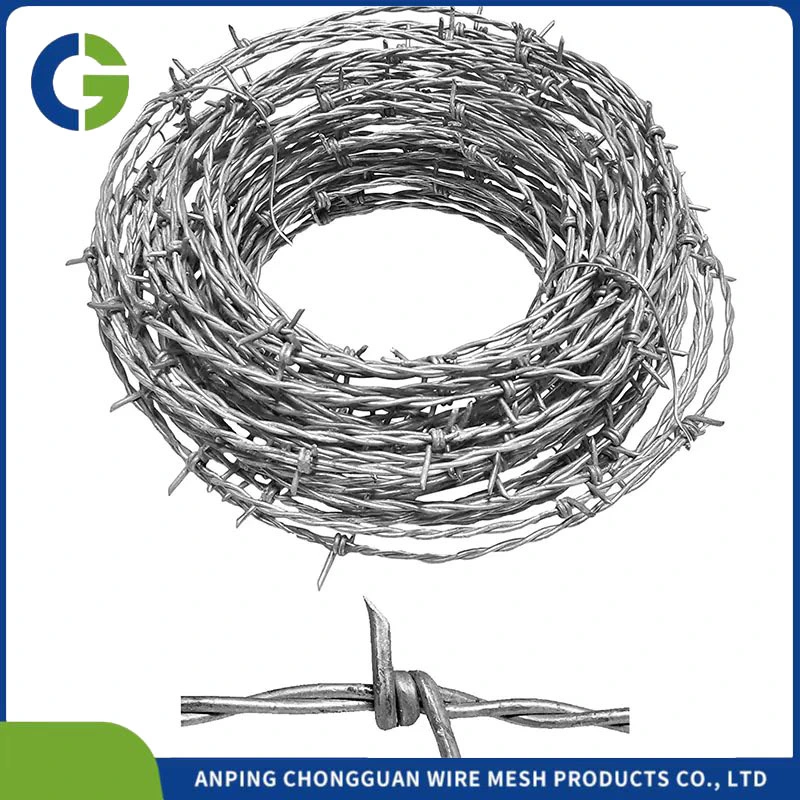 Super Quality Price Customizable Galvanized Protective Barbed Wire