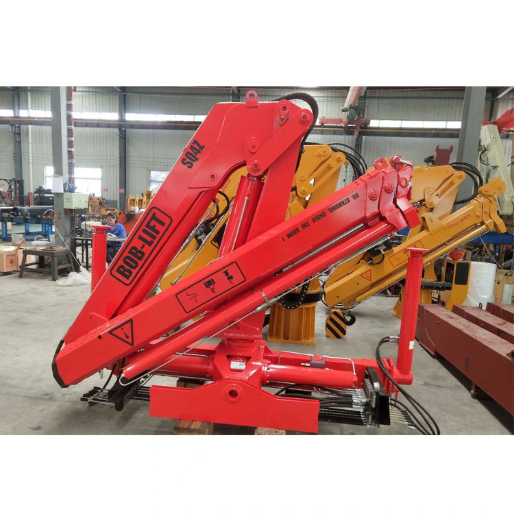 Factory Direct Supply 4/5/ 6.3 Ton Knuckle Boom Crane Truck Mounted Crane for Sale