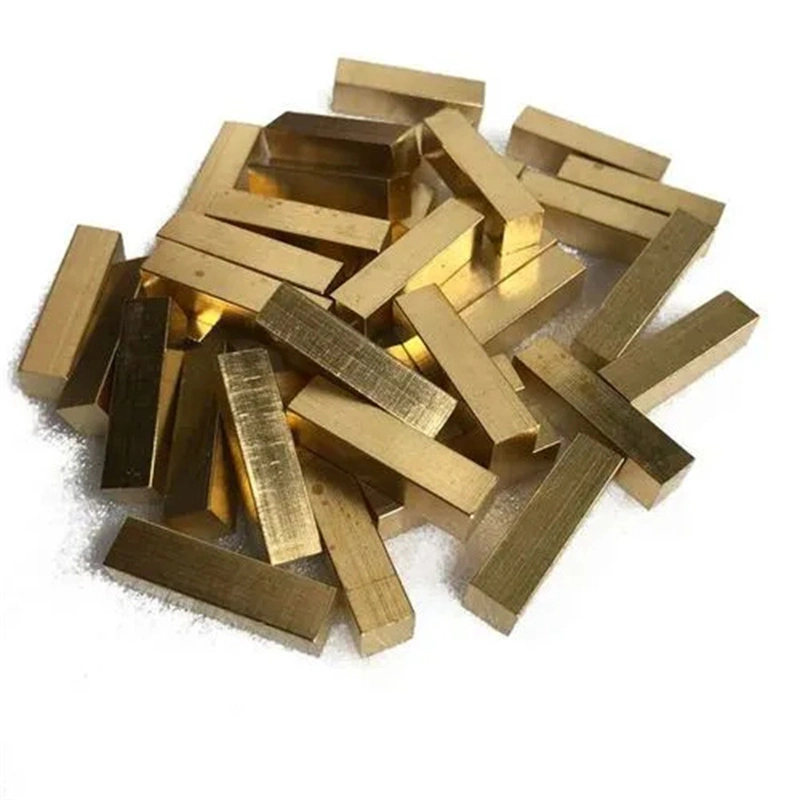 Plano de planta rectangular de cobre para la venta C71520 la varilla de bronce recubierto sin