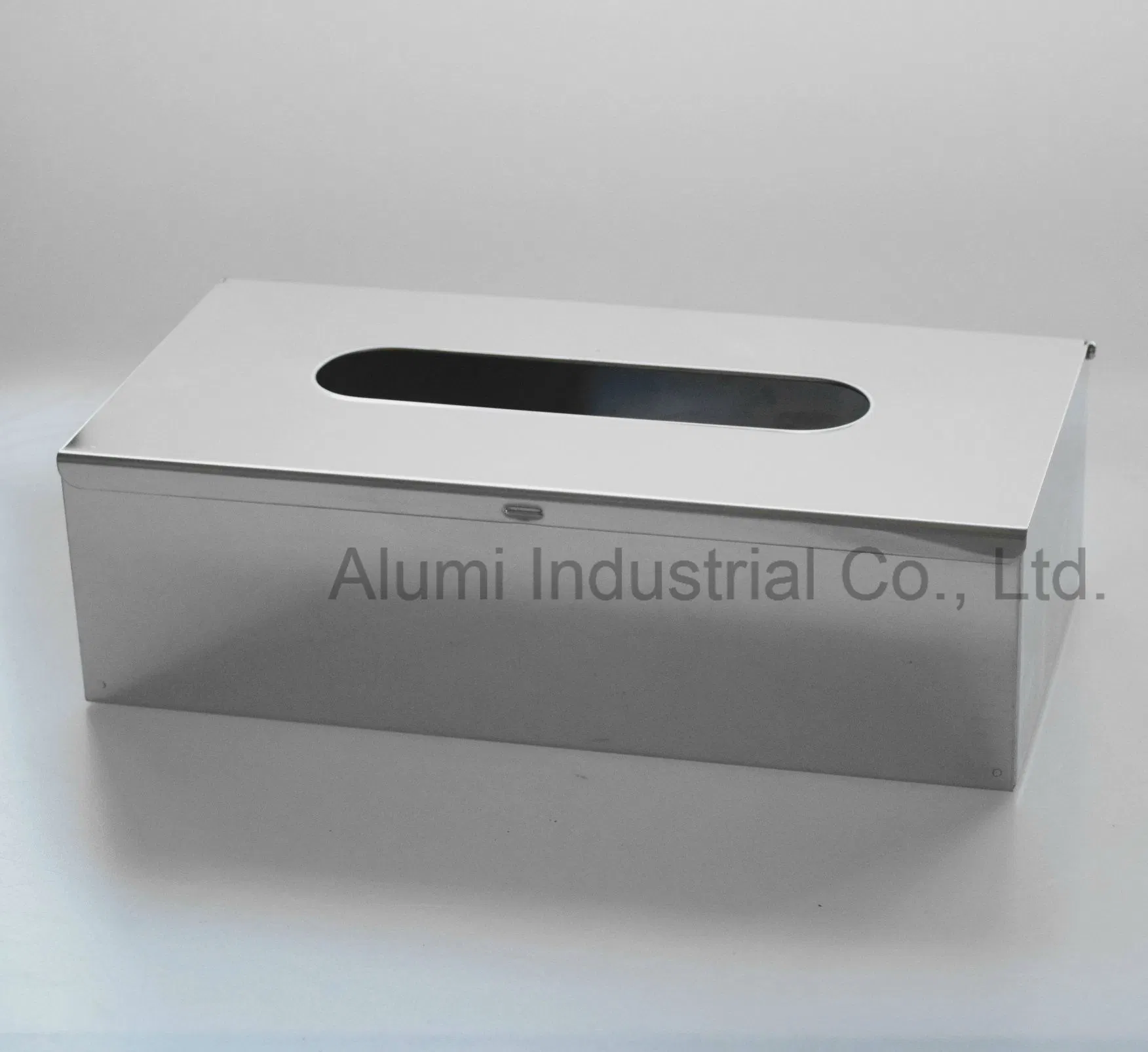 Rectangular Stainless Steel Tissue Box Towel Tube Tissue Storage Box