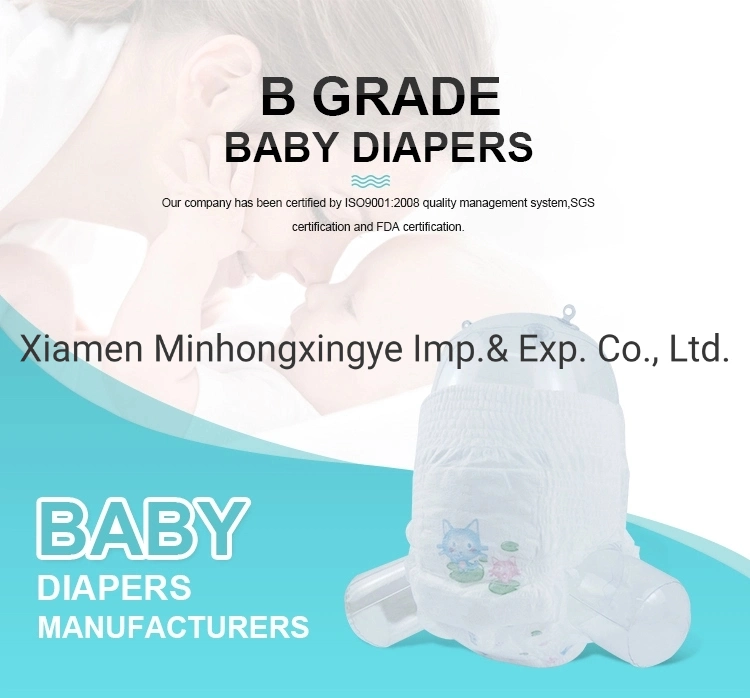 High quality/High cost performance  Premium Cotton Fast Absorption Disposable Diaper Pull up Pants