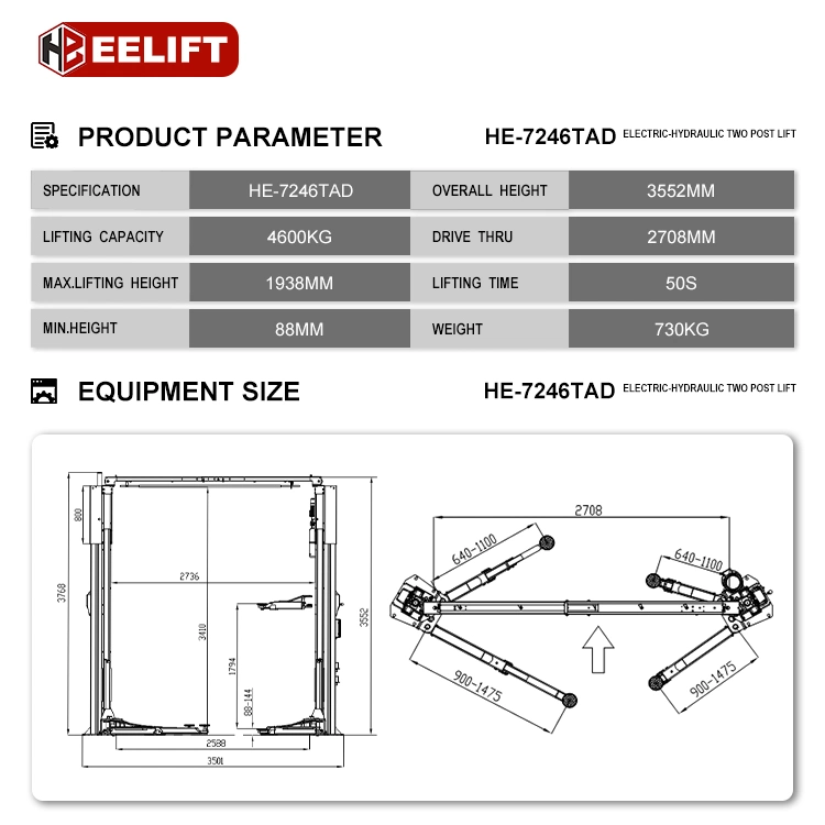 Hydraulic Garage Car Lift/Hydraulic Lift/Wheel Alignment Machine 3D/Four Post Lift/Hoist Lift/Motorcycle Tire Changer Portable/Elevadores Rotary Lift/Car Lift