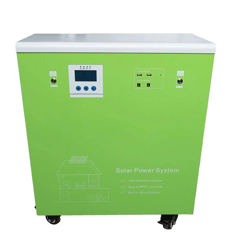 Wuxi Factory 5kw off Grid Solar Power System Full Solar Set 6kw Mobile Energy Storage Power Supply