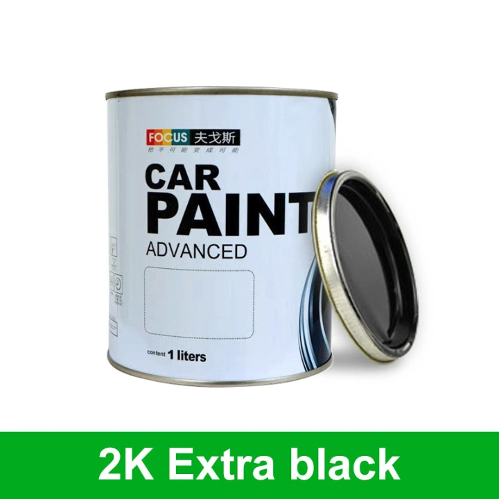 High Application Good Coverage Car Paint High Blackness Auto Paint Autocoat HS 2K Topcoat New Extra Black 203