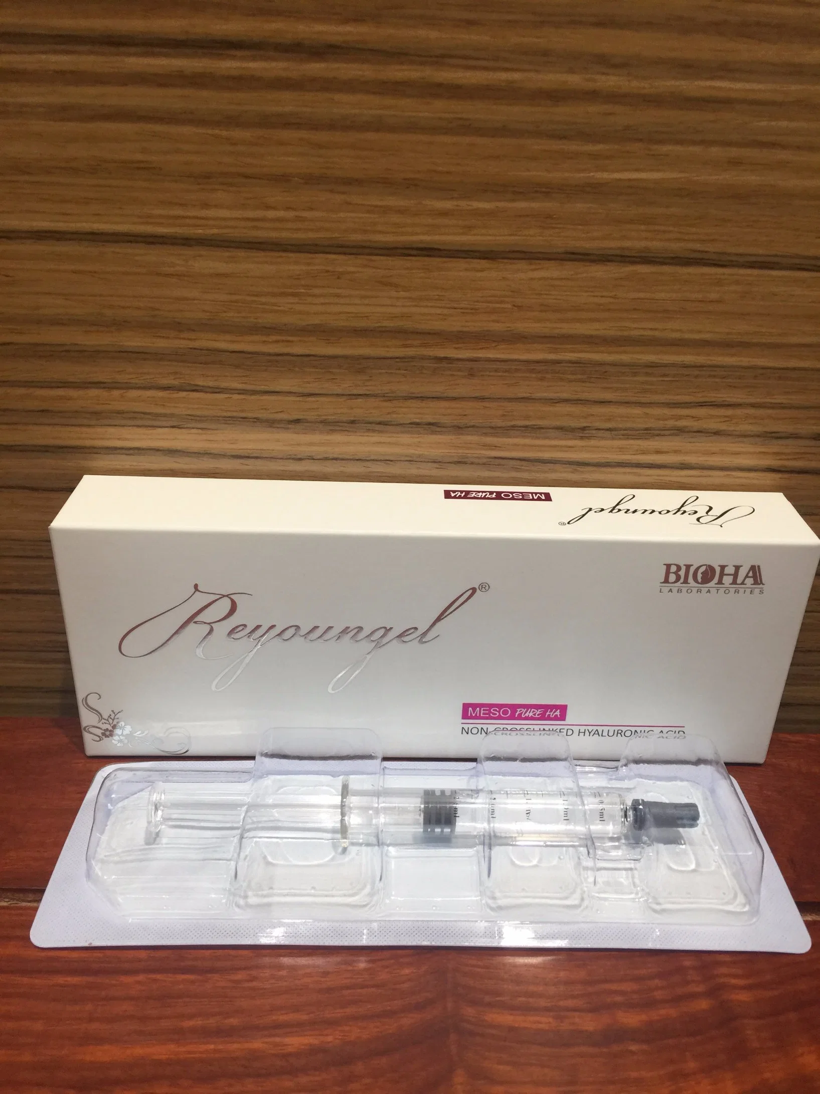 High quality/High cost performance Prefilled Pure Ha Meso Solution with Non-Crosslinked Hyaluronic Acid