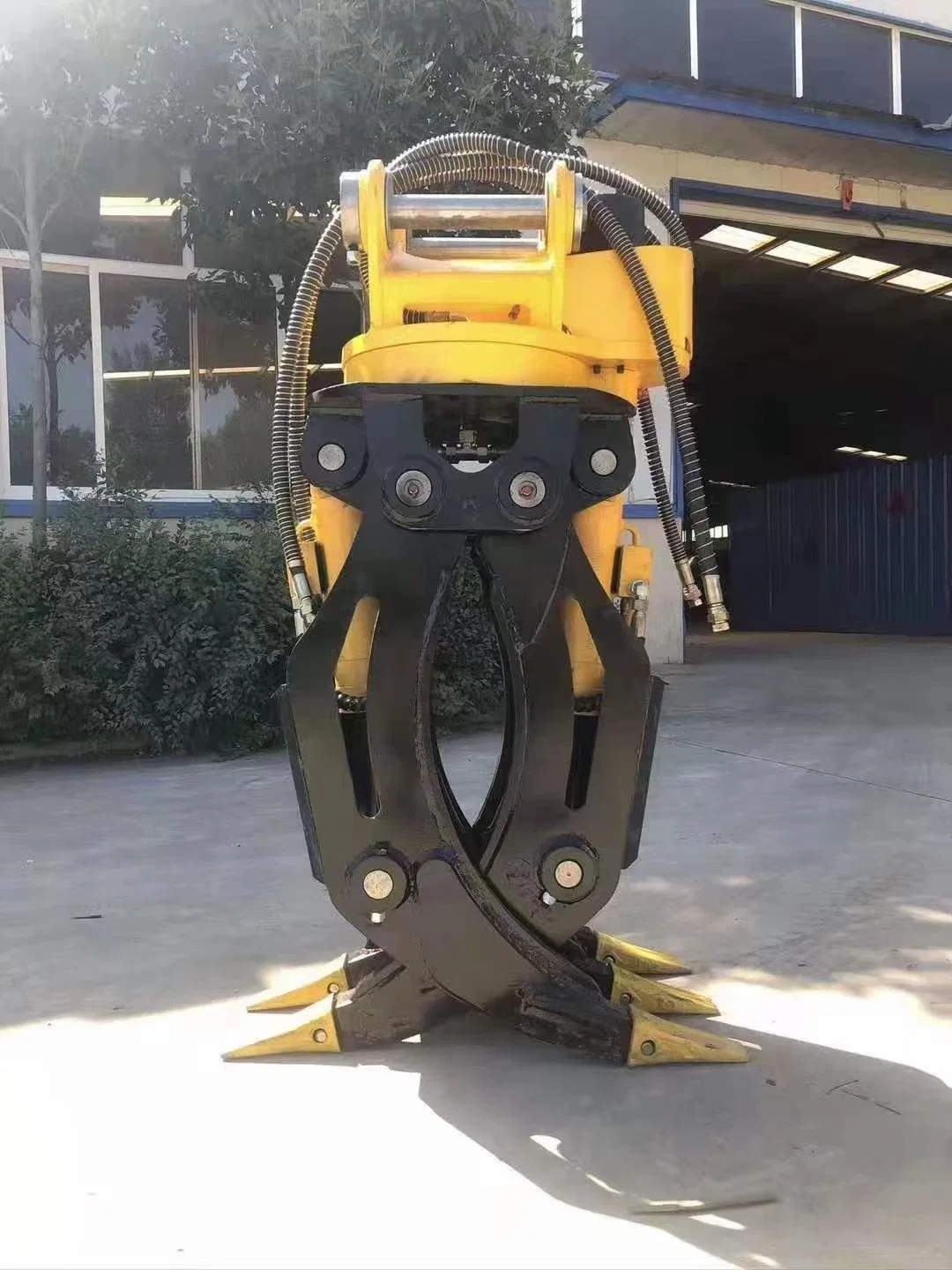 Excavator Attachments Hydraulic Grab Bucket Thumb Grab Log Grapple for Sale