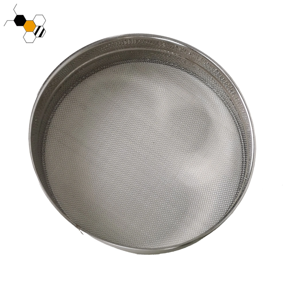 Honey Strainer Stainless Steel Double Layer Honey Sieve Strainer Honey Filter