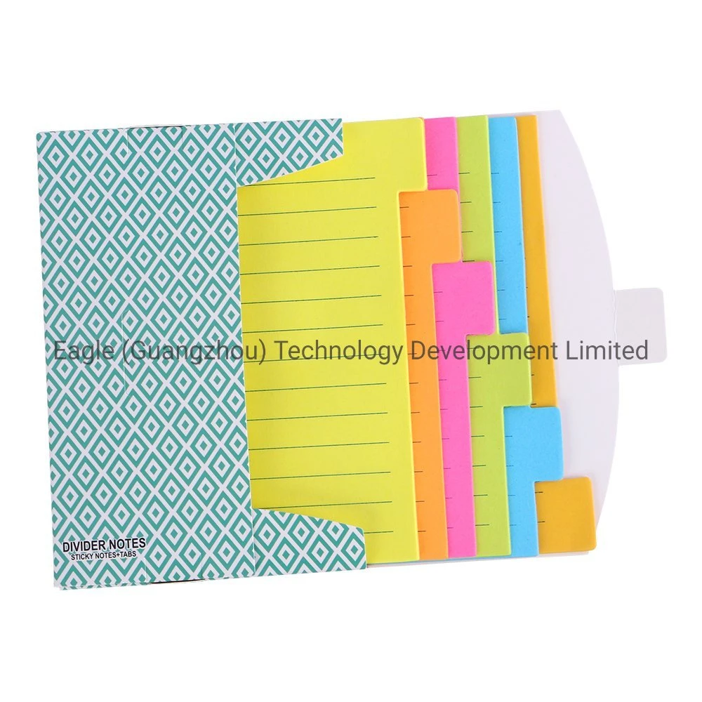 Eagle Stationery Divide Notes with Plastic Cover