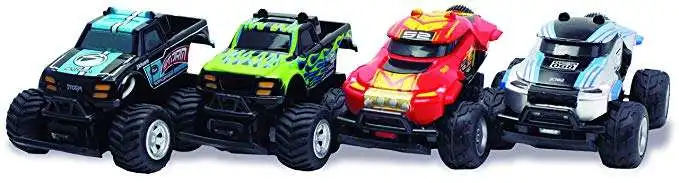 Mini Coche RC Racer Carreras de Control Remoto con Radio remoto pequeño juguete de niños fuera de carretera de estilos de acción de los colores varían de coches