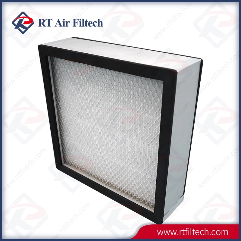 High Efficiency Mini-Pleat H13 H14 HEPA Filter for Ventilation System HEPA Filter