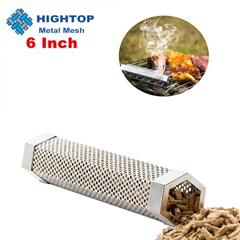 Easily Cleaned Wood Chips Smoker Box Grill Tool for Barbecue