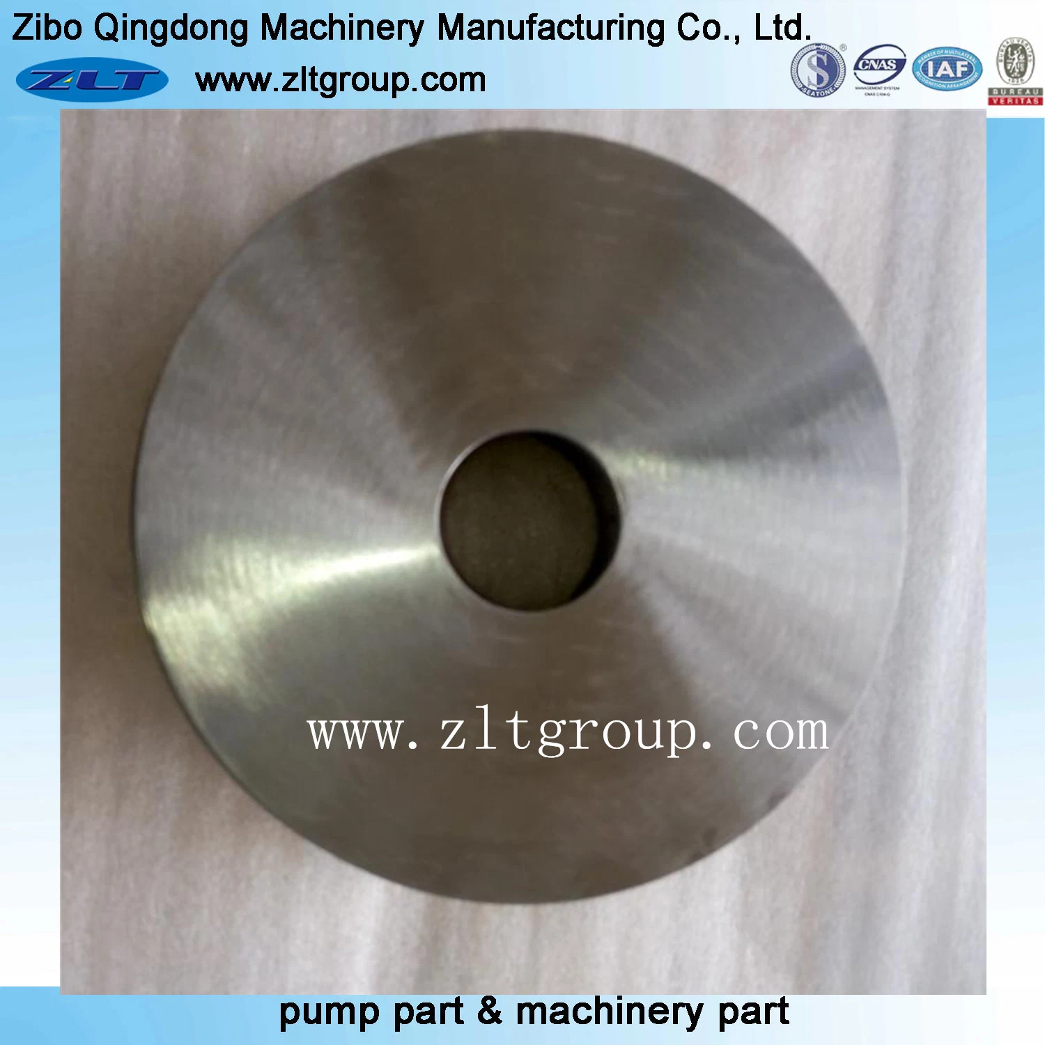 Titanium Replace Goulds 3196 Pump Cover in China by Lost Wax Casting