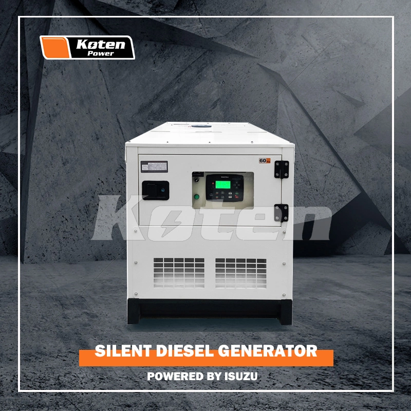 Powered by Jmc Engine Je493dB-04 16kw 20kVA Home Use Generator Silent Type