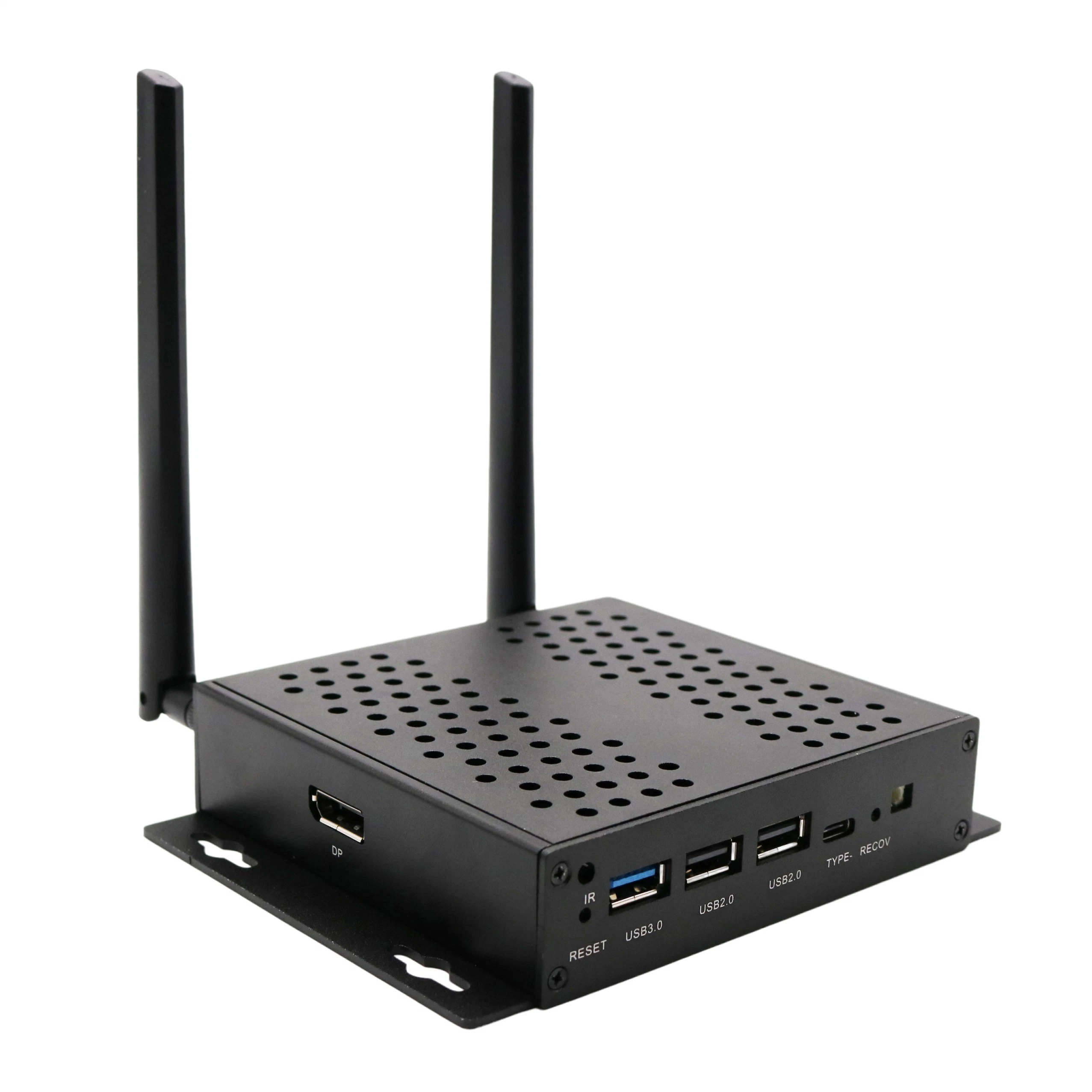 Mekotronics Rockchip3588 8 Cores CPU 4+32g Real 8K HD Digital Signage Media Player with Android 12 OS Linux Debian