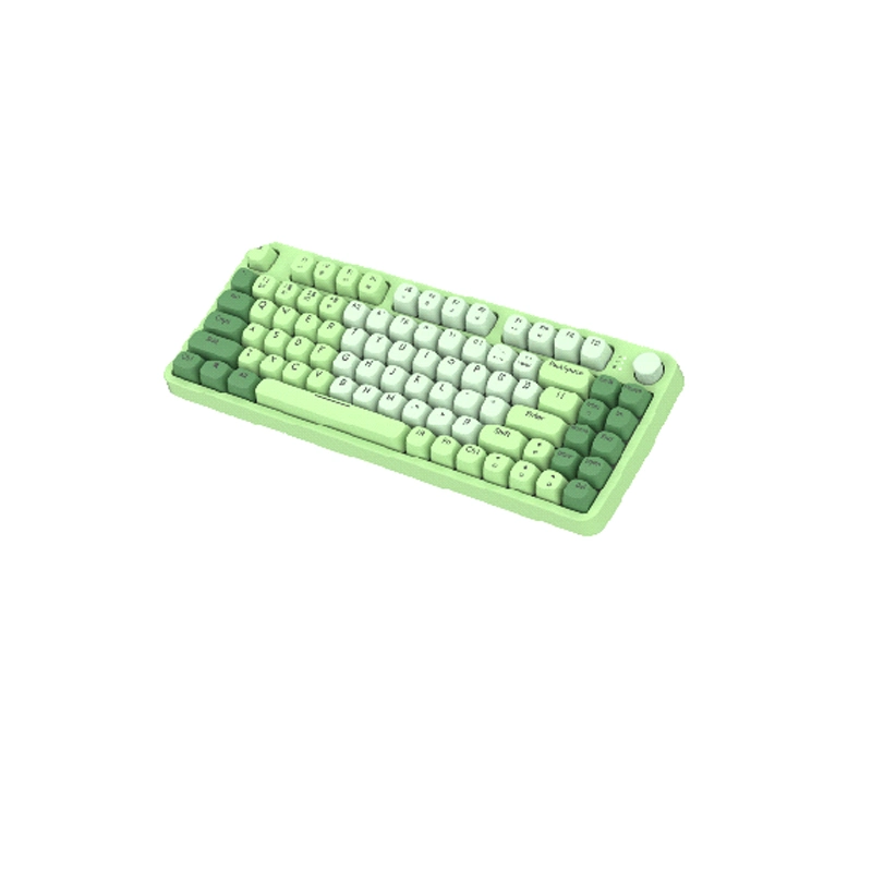 Yt-182 Hot Sales Mini Wireless Keyboard Mechanical Keyboard RGB Light up Backlit Backlight LED PC Computer Game Keyboard