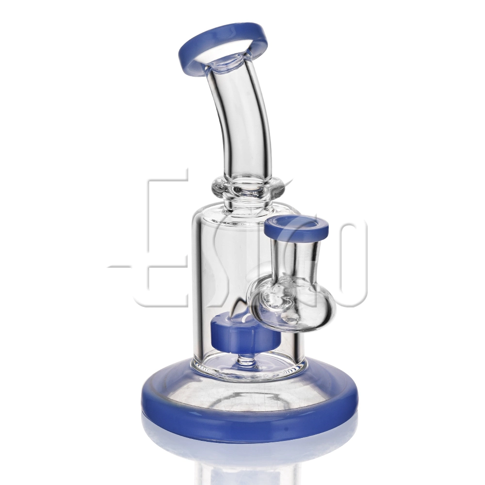 Designs Clássicos Esigo Perc Ducha Multi cores Mini Tabaco Hookah Shisha DAB de óleo do tubo de tabagismo de vidro