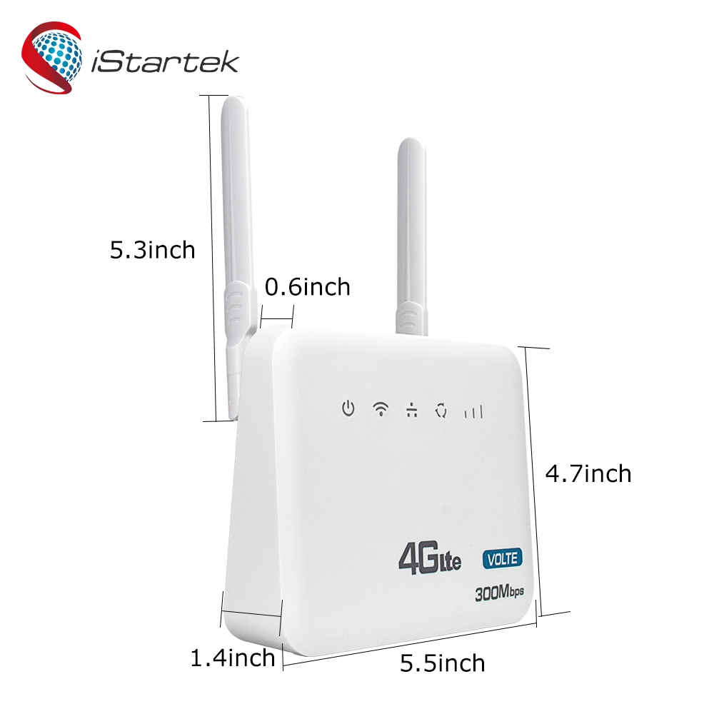 High Power 200m WiFi Range Wired Transmission Rate 150Mbps Wireless 3G 4G Router Portable