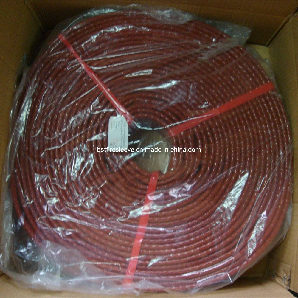 Hose Protector Silicone Rubber Coated Glass Fiber Insulation Materials Insulation Tube Fiberglass Sleeving