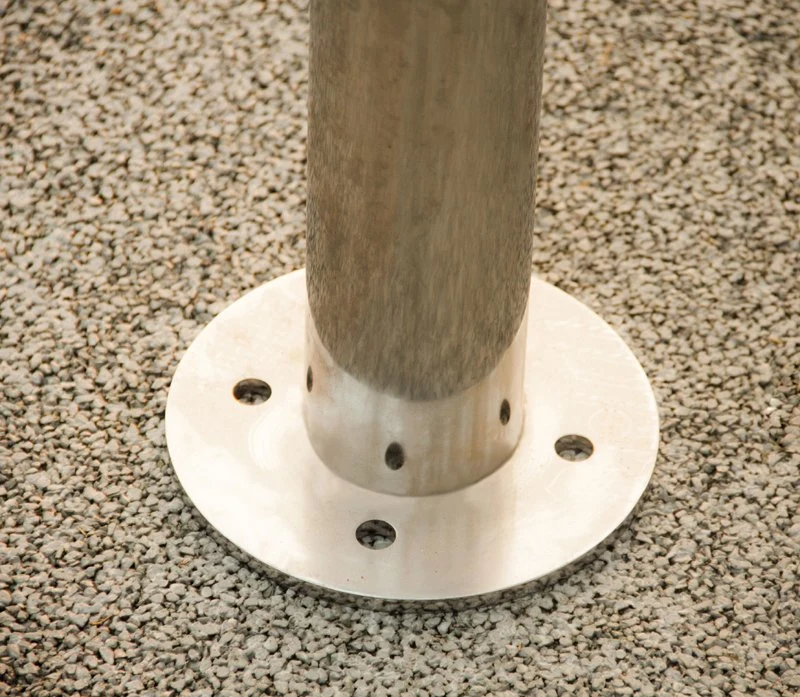 Customized Retractable Stainless Steel Removable Street Safety Bollard