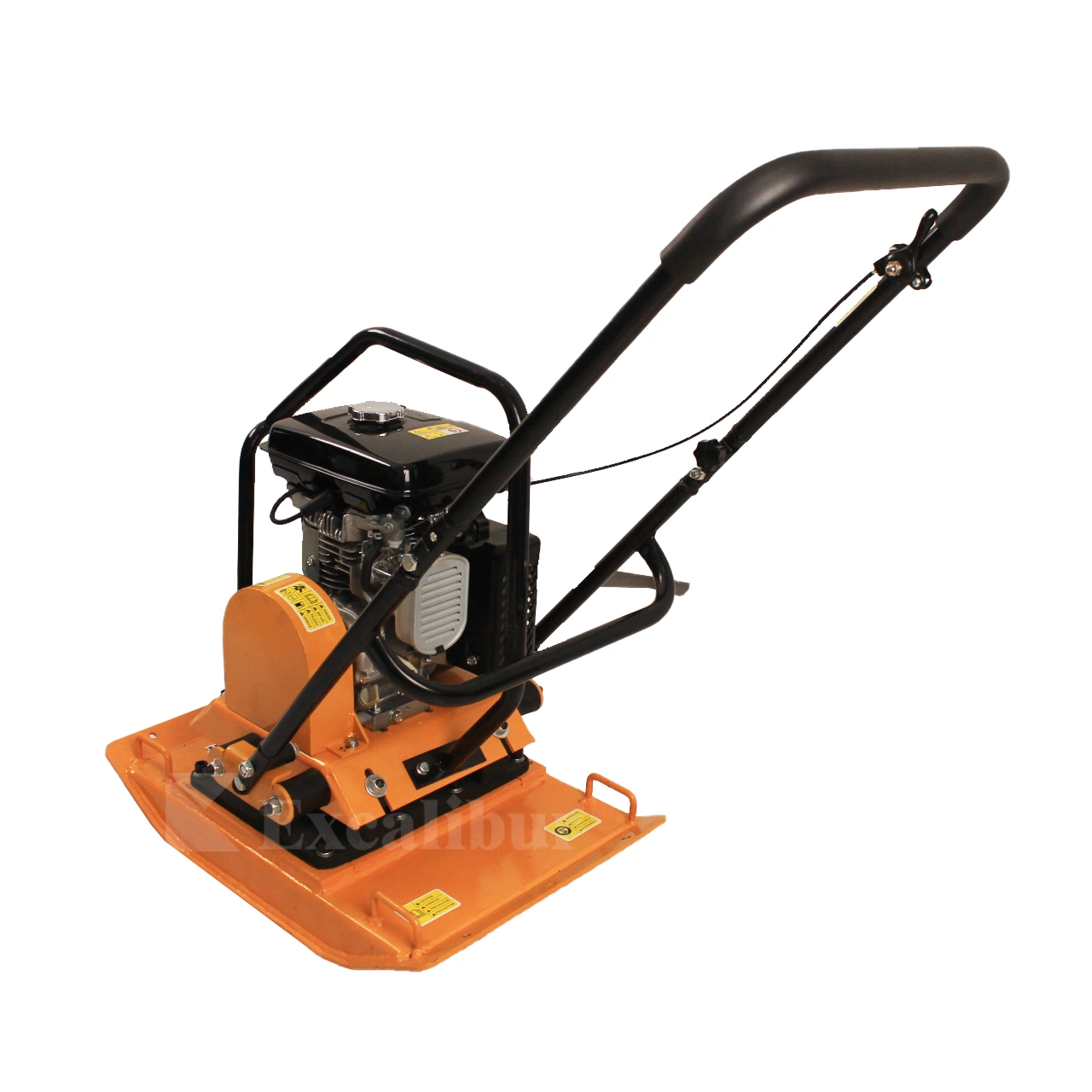 Machine de construction vibrante 100 kg 5 HP avec plaque d'appui de loin du moteur Compacteur