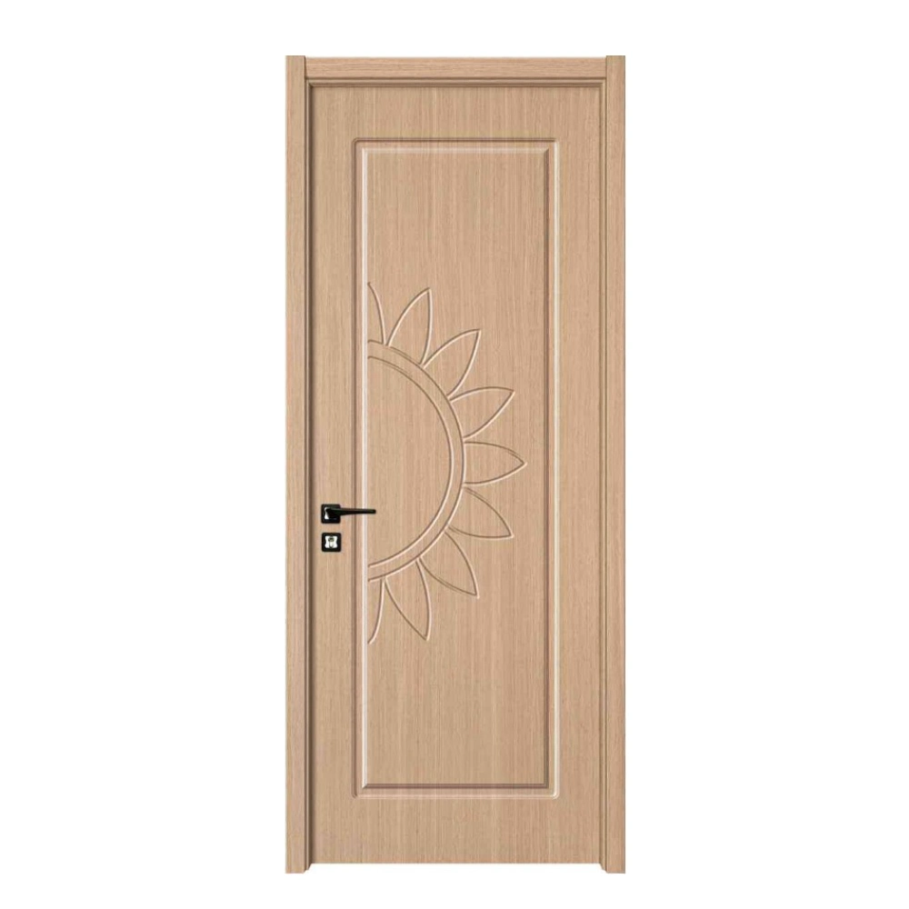 Customized Light Luxury Aesthetic Craft Door Wooden with Frames Modern Interior Wood Antique Doors