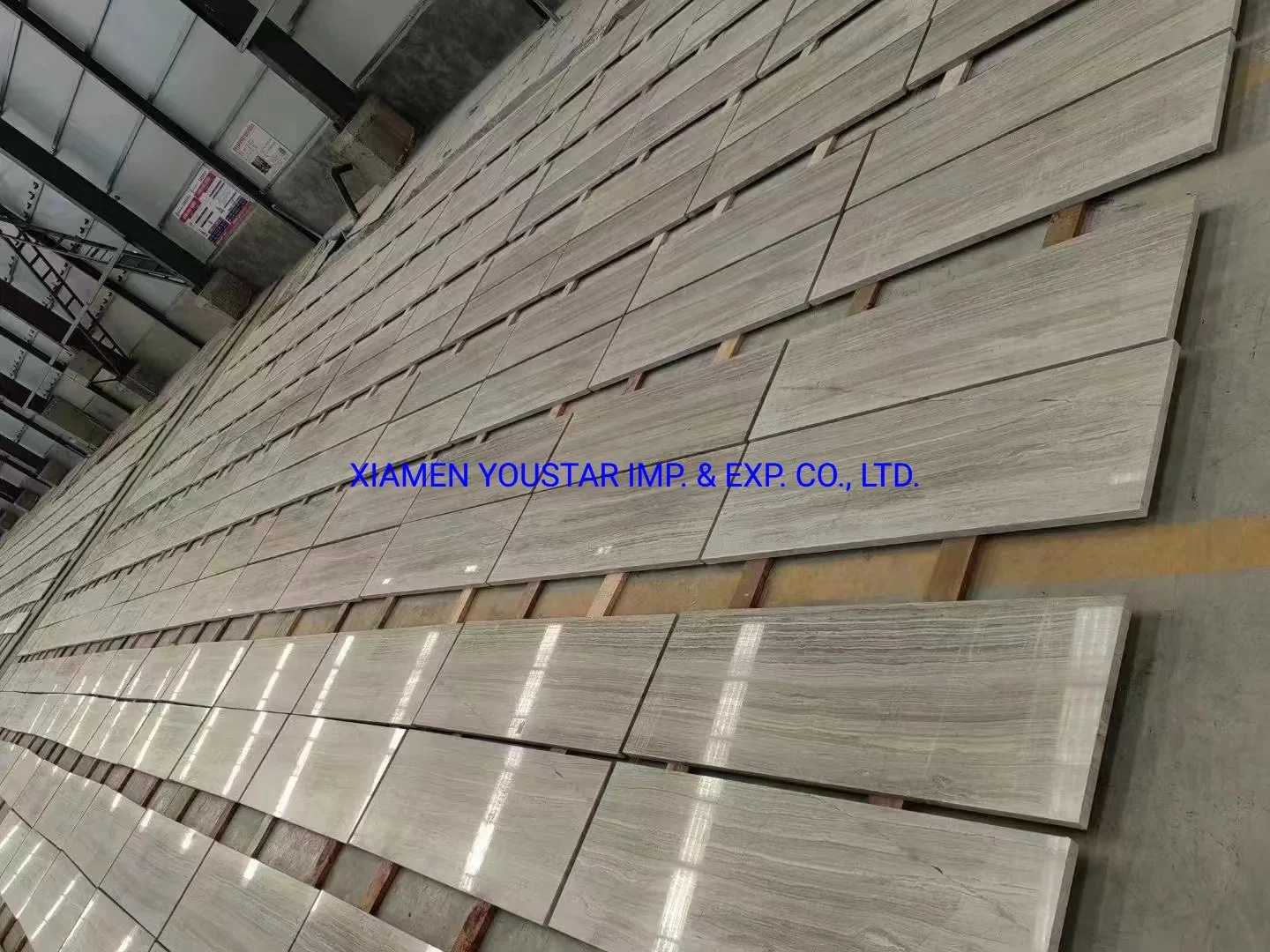 Timber White Marble for Indoor Paving Flooring Walling Hotel Project