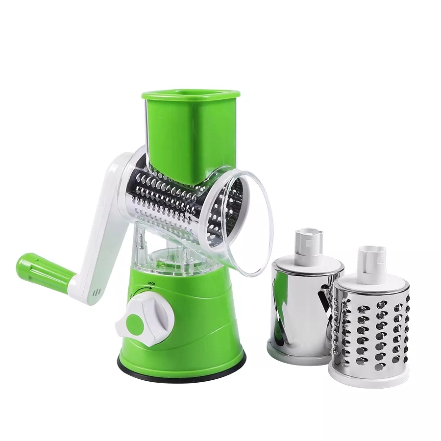 Multifunktionaler Mandolin Spiral Slicer Drum Typ Fast Gemüse, Obst und Käse Zerkleinerer