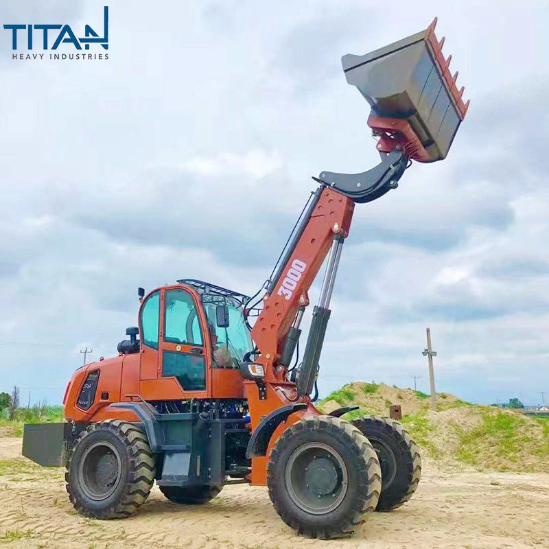 Telescopic articulating loader telescopic loaders made in china Tian TL3000T