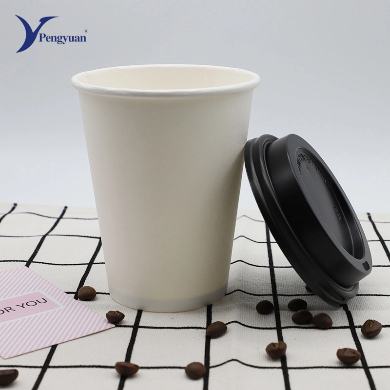 Disposable Paper Single Wall Paper Cup Printed Coffee Cup Mug