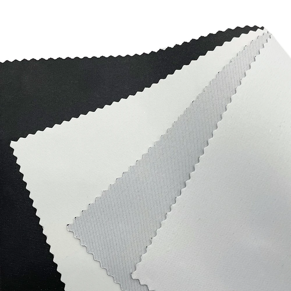 Blank White Woven Fabric for Sublimation Printing 100% Polyester Fabric Non PVC