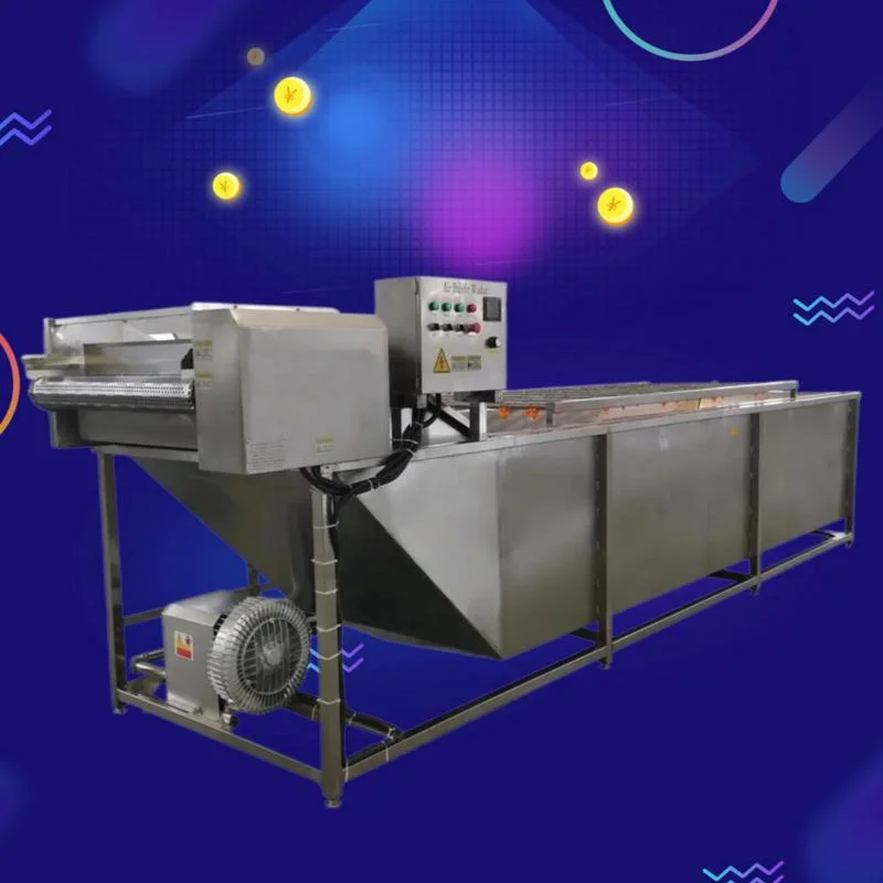 Commercial Industrial Bubble Fruit Avocado Mango Vegetable Potato Washing Machine/Frozen Vegetable Production Line