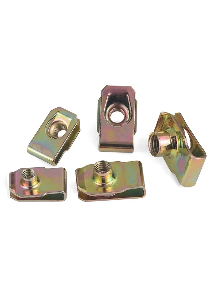 Zinc Alloy Carbon Steel Galvanization U Clip Nut