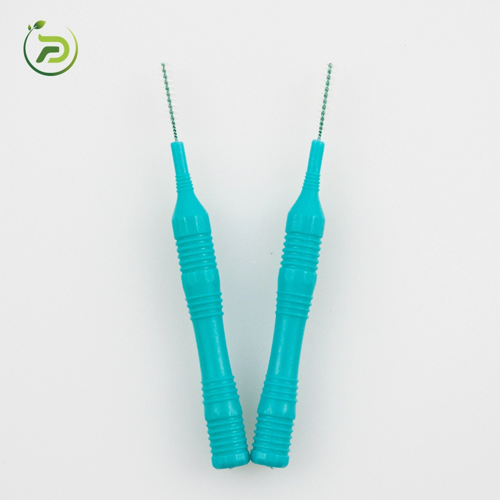 Wire Interdental Brush Dental Floss Pick Nylon Bristle Interdental for Teeth Cleaning Tooth Brush Stainless Steel