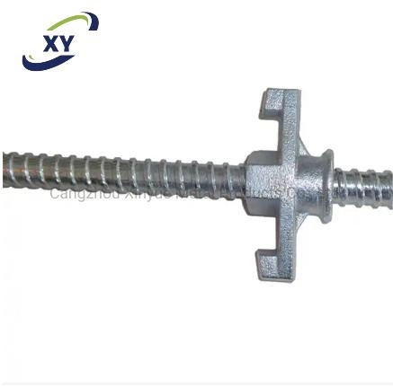 D15/17 Hot Rolled Steel Rebar Steel Coil Rod Threaded Rod and Formwork Tie Rod with Wing Nut for Construction Building Material