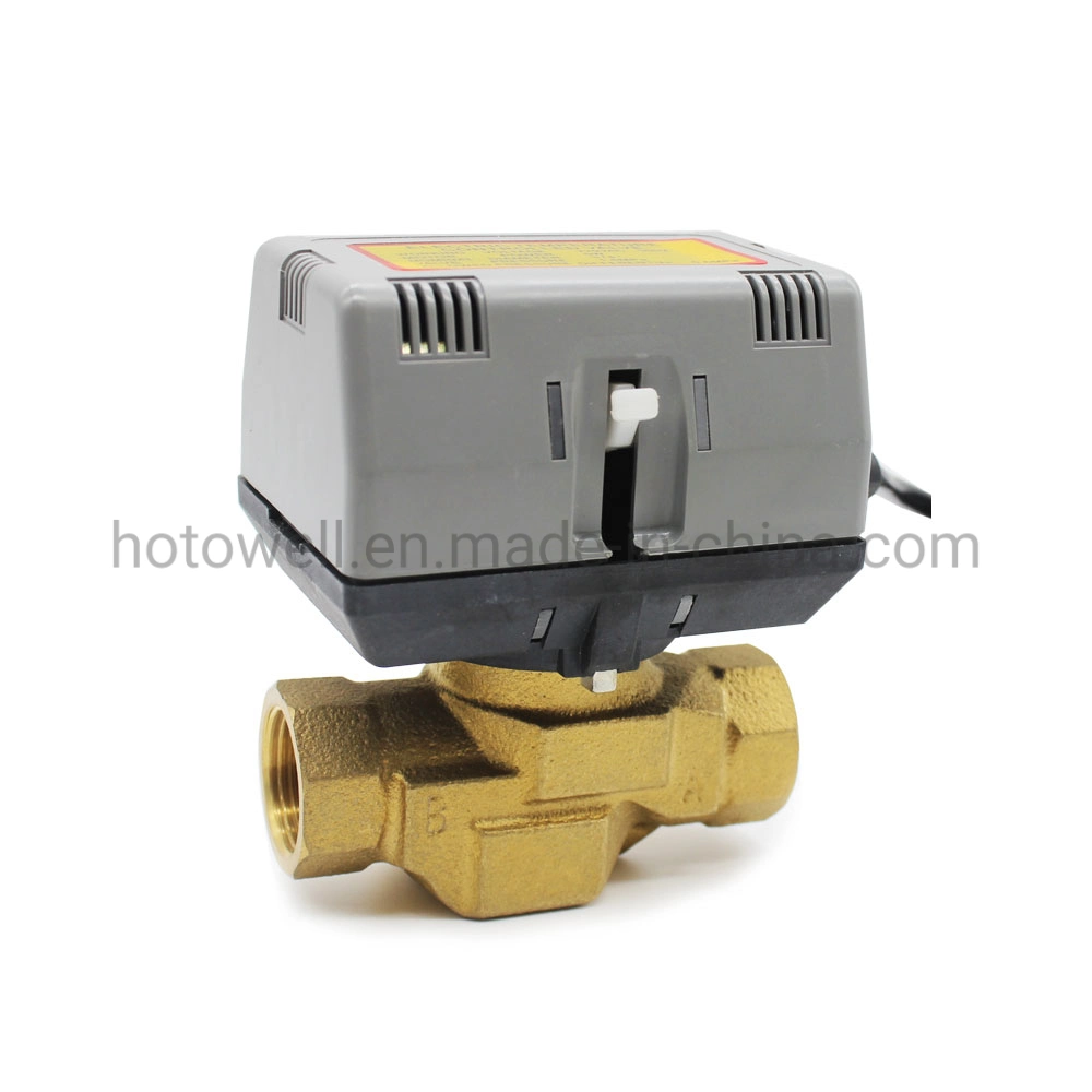 Spdt/Spst Fan Coil Unit on/off Type Room Temperature Control Purpose Motorized Zone Valve