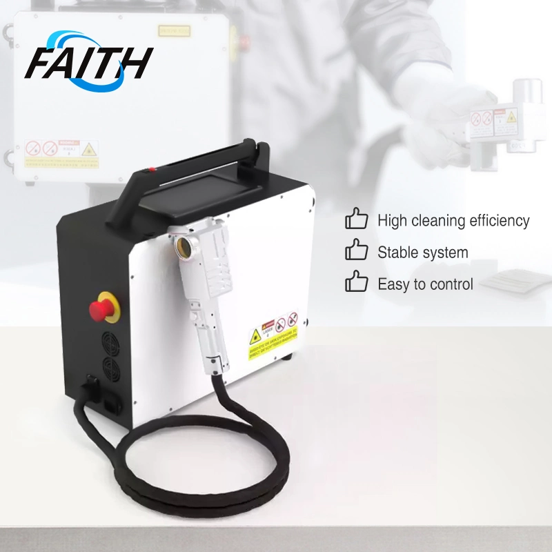 Faith Hot Selling Backpack Design High Cleaning Efficiency 50W for Rust on Metal