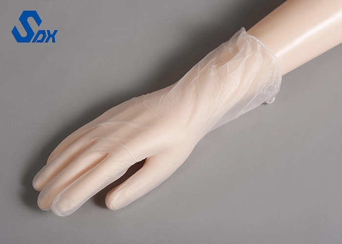 Electronics Semiconductor Chemical Resistance PVC Cleanroom Gloves