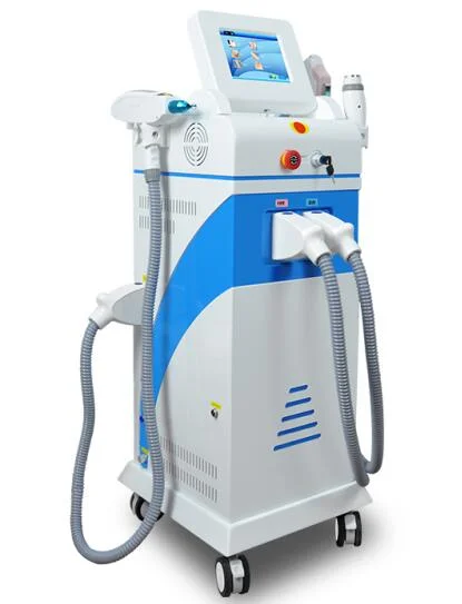 Más reciente 360 Magneto Opt IPL RF ND YAG Laser 4en1 Equipo de Belleza con depilación