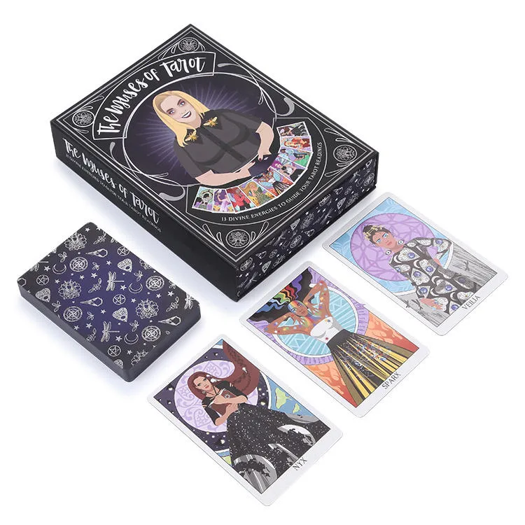 Popular melhor 2.5*3.5 Tarot Card Deck Imprimir cartões Bulk Tarot Cartões Oracle