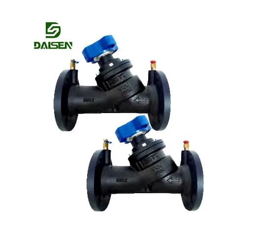 BS 7350 Ductile Iron Pn16 Static Balancing Valve